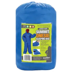 Wearable Sleeping Bag Blue Adults Large/XL