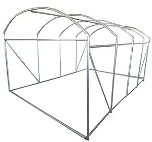 4m x 3m (13' x 10' approx) Extreme Clear Polythene Poly Tunnel