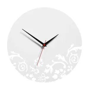 Maison by Premier White Acrylic Wall Clock