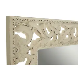 Interiors by Premier Hilda Cream Wall Mirror