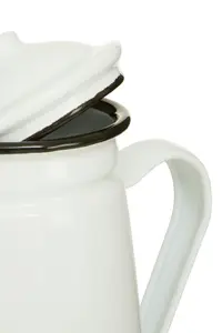 Maison by Premier Hygge White Coffee Pot