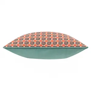 Wylder Onika Geometric Feather Filled Cushion