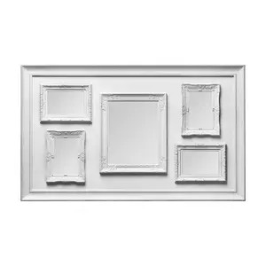 Maison by Premier 5 Photo White Plastic Multi Photo Frame