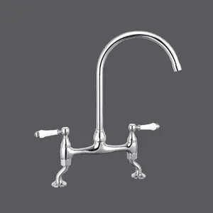 UK Homeliving Avalon Victorian Kitchen Sink Mixer