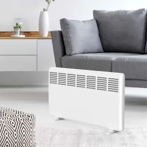 MYLEK Panel Heater 2KW Eco Smart WiFi App Radiator Electric Low Energy with Timer and Thermostat