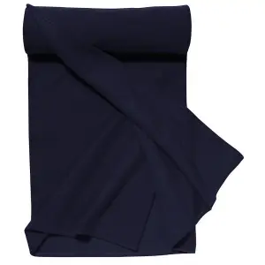 SOLS Plaid Pill Resistant Fleece Blanket French Navy (ONE)