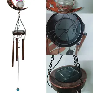 Solar Outdoor Wind Chime Ambient Light Garden Decoration Landscape Lights