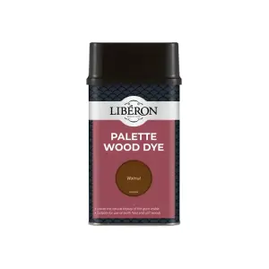 Liberon Palette Wood Dye Walnut 500ml