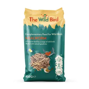 The Wild Bird Mealworm Bird Feed 400g