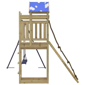 Berkfield Outdoor Playset Impregnated Wood Pine