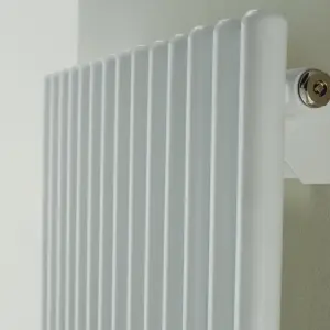 Ximax Supra SU1500550A White Gas Vertical Designer 3795BTU Radiator, (W)550mm x (H)1500mm