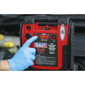 Sealey RoadStart Emergency Jump Starter 900A 12V With LED Worklight RS131