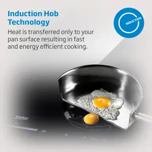 Beko HII85700UFT 78cm Induction Hob - Black