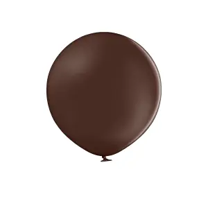 Belbal Plain Balloons Pastel Cocoa Brown (One Size)