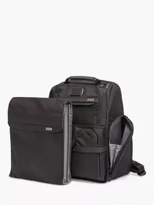 TUMI Alpha 3 Compact Laptop Brief Pack Backpack, Black