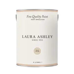 Laura Ashley Pale Twine Matt Emulsion paint, 5L