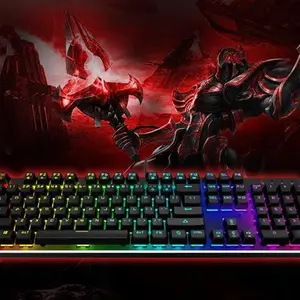 104 Key Mechanical Gaming Keyboard With LED Back Lighting