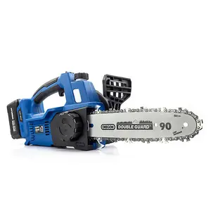 Hyundai HY2190 10'' 25cm Cordless Chainsaw Brushless 20V Li-Ion 4Ah Battery