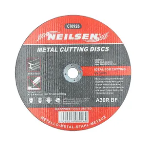 9" / 230mm Metal Steel Cutting Discs For 9" Angle Grinders 230mm x 1.9mm 5pc