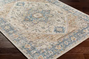 RIVER Machine Washable Vintage Area Rug 200 x 275 cm