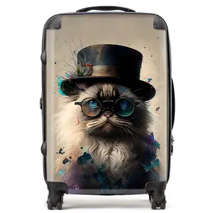 Ragdoll Cat Splashart Suitcase - Medium