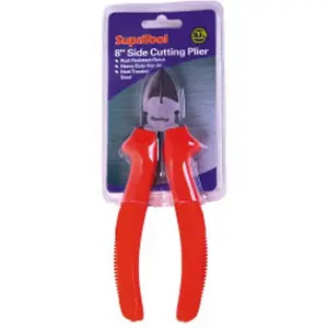 SupaTool Side Cutting Plier Red (6in)