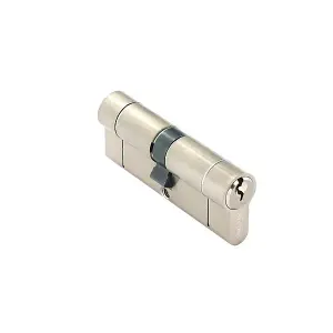 Securit Anti-Bump Euro Cylinder 40/60 (100mm) Nickel with 3 Keys