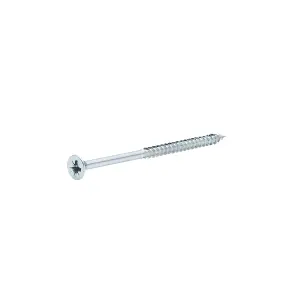 Diall Double-countersunk Zinc-plated Carbon steel Screw (Dia)6mm (L)100mm, Pack of 20