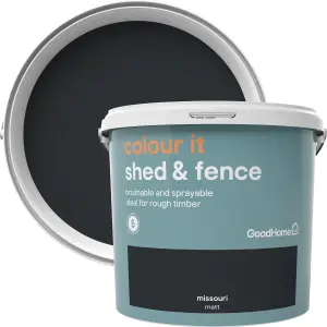 GoodHome Colour it Missouri Matt Fence & shed Stain, 5L