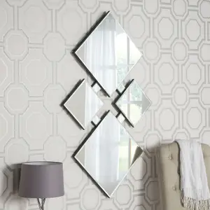 Yearn art deco Bevelled mirror 122x74cm