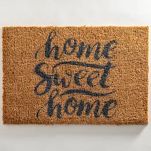 Home Sweet Home Grey Doormat - Regular 60x40cm