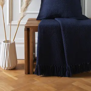 Hayden Eco-Friendly Basket Weave Throw