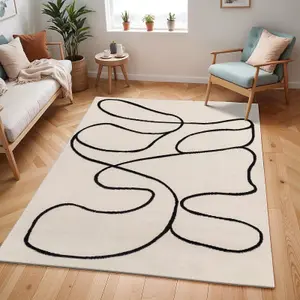 LYLOU Boho Skandi Runner Rug 80 x 220 cm