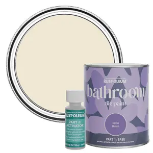 Rust-Oleum Quarry Lime Satin Bathroom Tile Paint 750ml