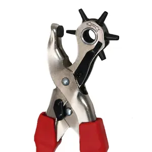 Maun Heavy Duty Revolving Leather Hole Punch Plier