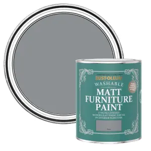 Rust-Oleum Slate Matt Multi-room Furniture paint, 750ml