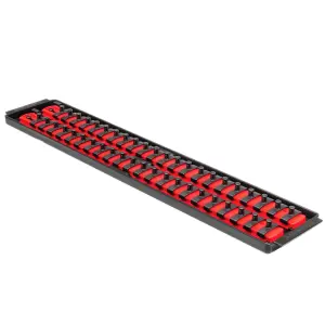 Ernst 8510 Socket Boss Storage Organiser Rail Combo Pack 18" Red