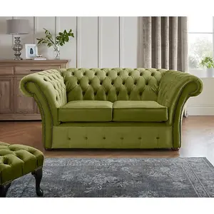 Chesterfield Beaumont 2 Seater Sofa Malta Grass 12