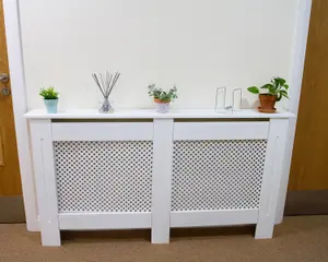 Radiator Cover MDF Unfinished 1115mm