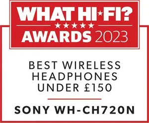 Sony WH-CH720N Over-Ear NC Wireless Headphones - Black