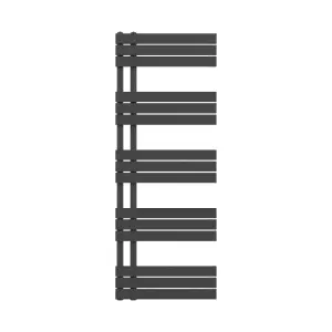 VURTU3 Designer Vertical Single Panel Radiator, 1600(H) x 600(W), Anthracite, 613646