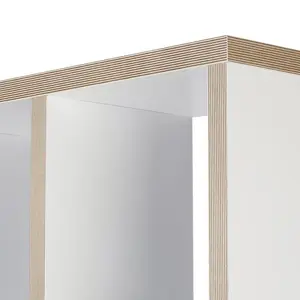 Sighfrith Bookcase White / Plywood