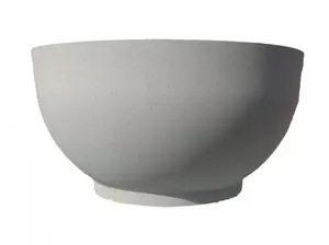 Bowl Planter Plant Pot Legs Oval Flower Modern Decorative Saucer Indoor Outdoor 30cm Platinum ECO without legs