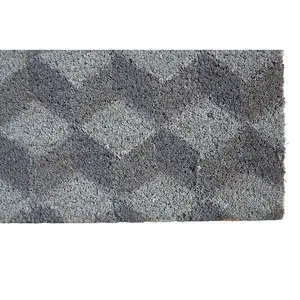 Maison by Premier Grey Cube Doormat