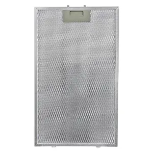 SPARES2GO Metal Mesh Grease Filter compatible with Baumatic BTC6510GL Cooker Hood Extractor Vent (460 x 260mm)