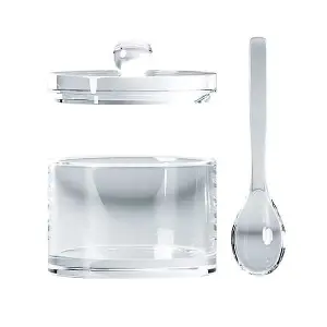 Acrylic Round 200g Sugar Sweetener Kitchen Storage Bowl