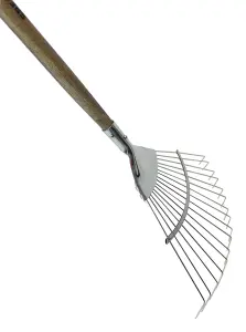 Spear & Jackson 4812FR Traditional Stainless Flexo Lawn Rake