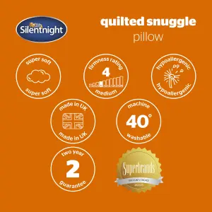 Silentnight Quilted Snuggle Pillow