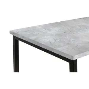 Stylish Concrete Effect Office Desk