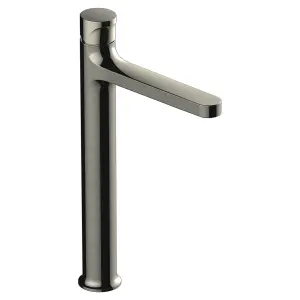 RAK Positano Tall Brushed Nickel Modern Basin Tap Solid Brass